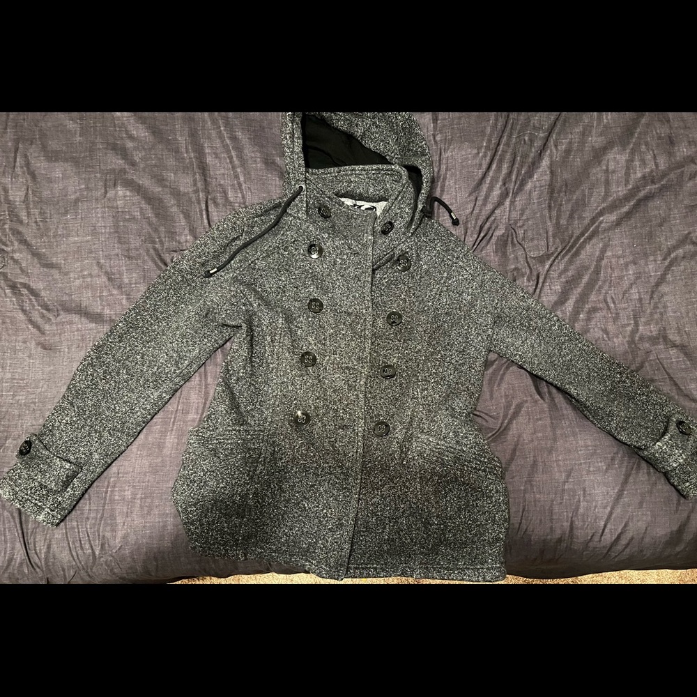 Fleece Pea Coat